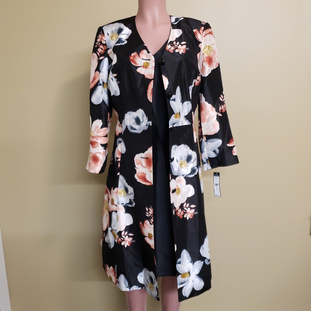 John Meyer Collection Womens Jacket Dress 2pc Set